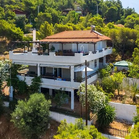 Saronic Seafront Villa Đảo Đảo Salamis Ngoại thất bức ảnh