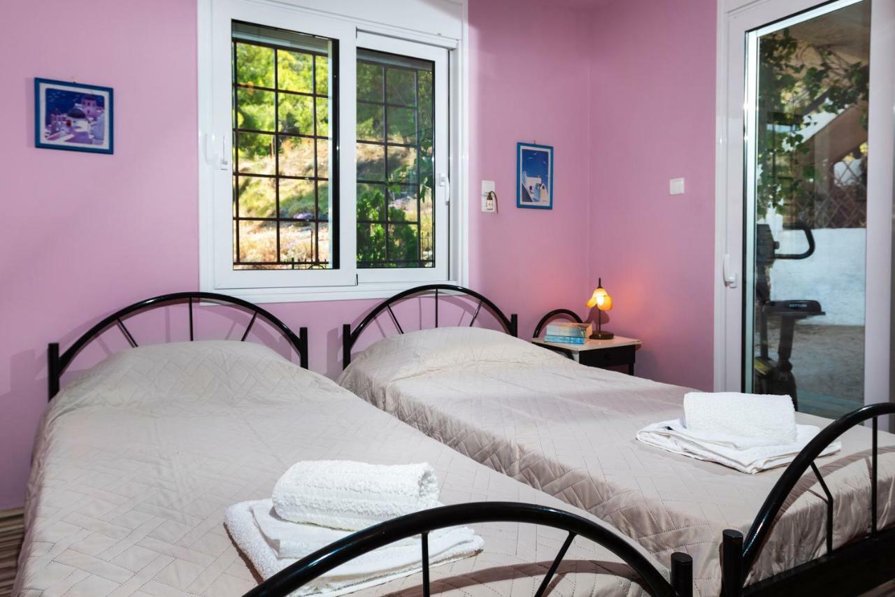 Saronic Seafront Villa Đảo Đảo Salamis Ngoại thất bức ảnh