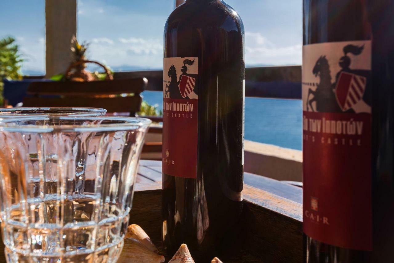 Saronic Seafront Villa Đảo Đảo Salamis Ngoại thất bức ảnh
